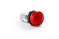 MB Serisi Plastik LED'li 110V AC Kırmızı 22 mm Sinyal